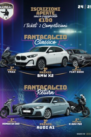 Iscrizione Fantacalcio 24/25